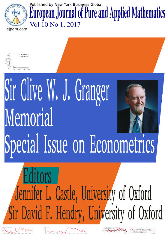 					View Vol. 10 No. 1 (2017): Sir Clive W.J. Granger Memorial Special Issue on Econometrics
				